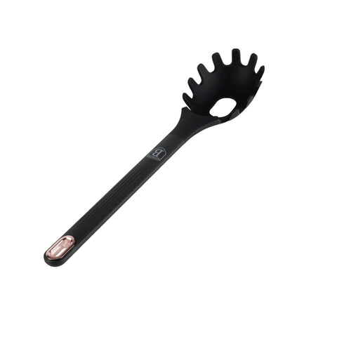 cuchara para espaguetis, herramienta de cocina, utensilio de cocina, utensilio de cocina, aparato de cocina, herramientas de cocina, negro, plata, NUEVO, BH/8613