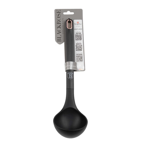  BH/8615, Cucharón para sopa, Negro, Oro rosa, Herramientas de cocina, Utensilio de cocina, Utensilio de cocina, Utensilio de cocina, Aparato de cocina