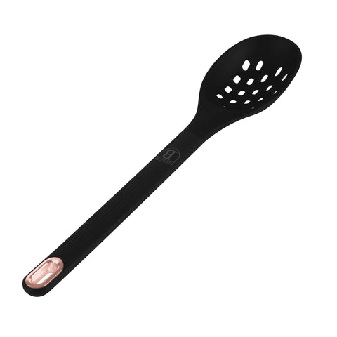  BH/8616, Cuchara ranurada, Negro, Oro rosa, Herramientas de cocina, Herramienta de cocina, Utensilio de cocina, Utensilio de cocina, Aparato de cocina