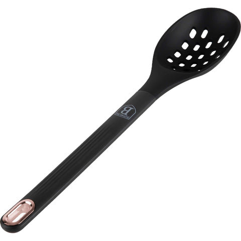 cuchara ranurada, herramienta de cocina, utensilio de cocina, utensilio de cocina, aparato de cocina, herramientas de cocina, negro, oro rosa, NUEVO, BH/8616