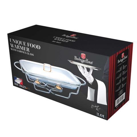  BH/8621,BH/1381,Calentador de alimentos rectangular de 3 l,Acero inoxidable,Calentador de alimentos,rectangular,Almacenamiento de alimentos