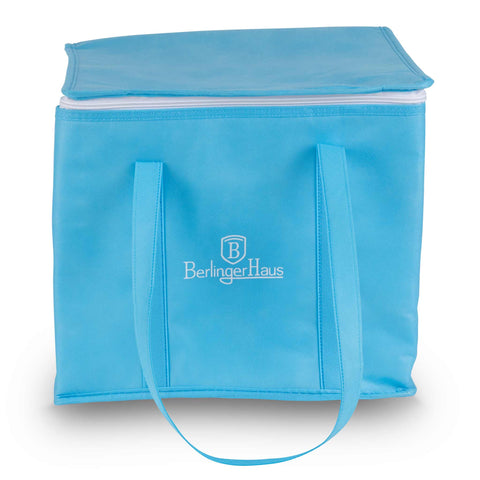  BH/8646, Bolsa térmica con barra de refrigeración, Azul, para exteriores, Bolsa térmica, Para exteriores y camping