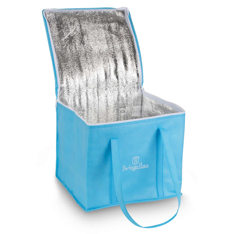  BH/8646, Bolsa térmica con barra de refrigeración, Azul, para exteriores, Bolsa térmica, Para exteriores y camping
