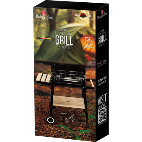  BH/8649, Parrilla de carbón, Negra, para exteriores, Parrillas y barbacoas