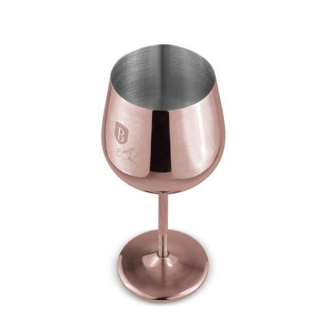 Juego De 2 Copas De Vino De Metal