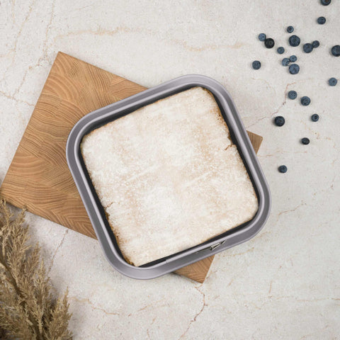  BH/8667,BH/8667N,Molde desmontable cuadrado 28x28cm,Topo mate,utensilios para hornear,molde desmontable cuadrado,pasteles,acoplamiento,horneado,Molde desmontable