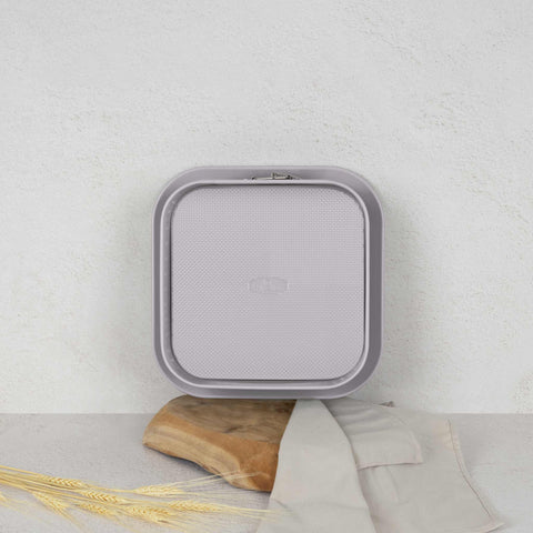  BH/8667,BH/8667N,Molde desmontable cuadrado 28x28cm,Topo mate,utensilios para hornear,molde desmontable cuadrado,pasteles,acoplamiento,horneado,Molde desmontable