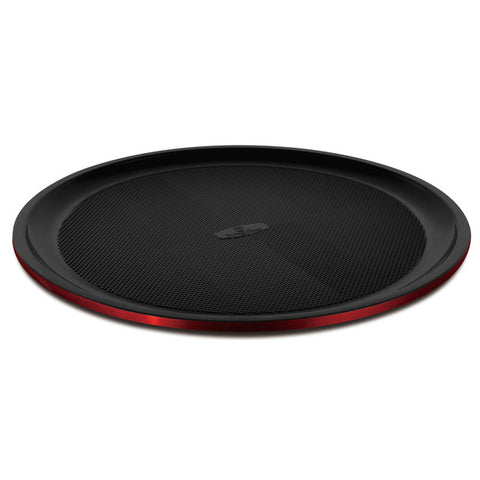  BH/8681, Molde para pizza de 32 cm, color burdeos, rojo, utensilios para hornear, molde para pizza, utensilios para hornear moldes para pizza, hornear