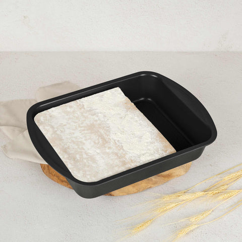  BH/8684, Asador rectangular 40x28,5cm, Antracita mate, utensilios para hornear, asador rectangular a., asador rectangular, asador, hornear