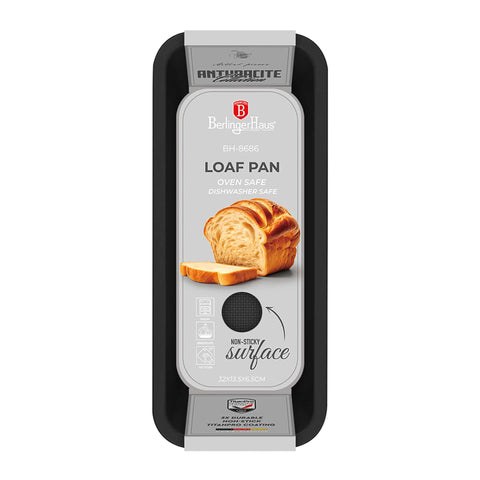  BH/8686,Molde para pan,Antracita mate,utensilios para hornear,molde para pan a.,hornear,pan