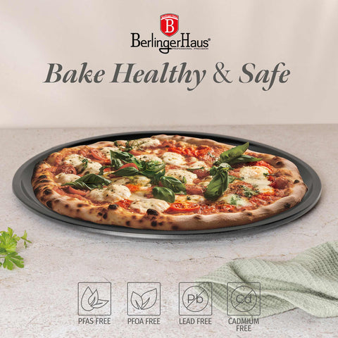  BH/8688, Molde para pizza de 32 cm, antracita mate, utensilios para hornear, molde para pizza, utensilios para hornear moldes para pizza, hornear