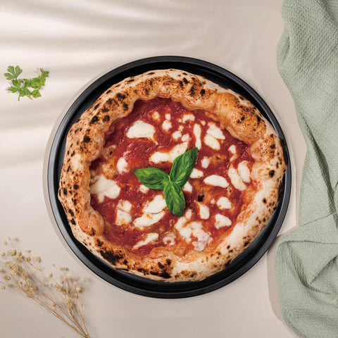  BH/8688, Molde para pizza de 32 cm, antracita mate, utensilios para hornear, molde para pizza, utensilios para hornear moldes para pizza, hornear