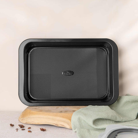  BH/8694, Asador rectangular con tapa, Antracita mate, utensilios para hornear, asador rectangular a., asador rectangular, asador, hornear
