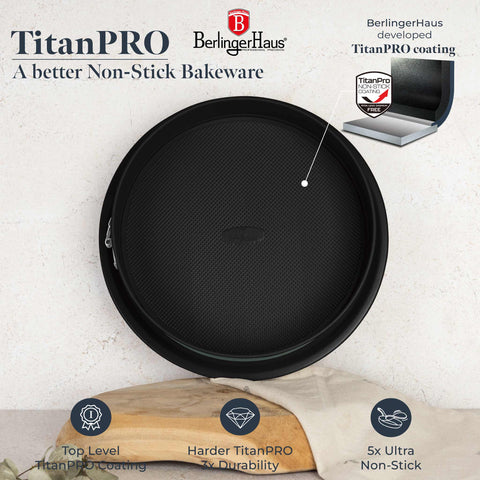  BH/8702, Molde desmontable redondo 26x6,8cm, Azul mate, Utensilios para hornear, Molde desmontable redondo, Molde desmontable redondo, Pastel, Horneado, Acoplamiento, Molde desmontable