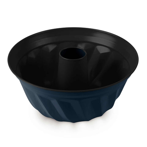 azul mate, Bakeware, Baking, BH/8705, Bundt Pan, cookwareset, Deep Sea Collection, molde Bundt, Molde Bundt 25 cm, pasteles, repostería, utensilios para hornear, utensilios para hornear - molde Bundt
