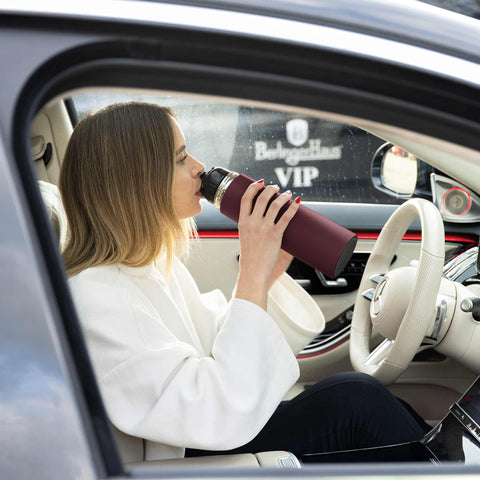  BH/8724, Termo de vacío 0,75L, Burdeos mate, termo