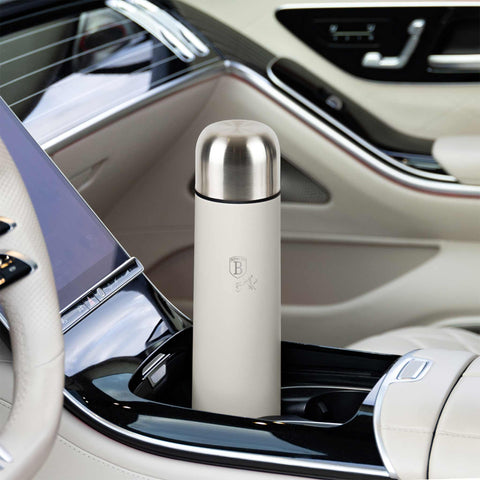  BH/8727, Termo de 1,0 l, Crema mate, Termo, Almacenamiento de alimentos, Frasco