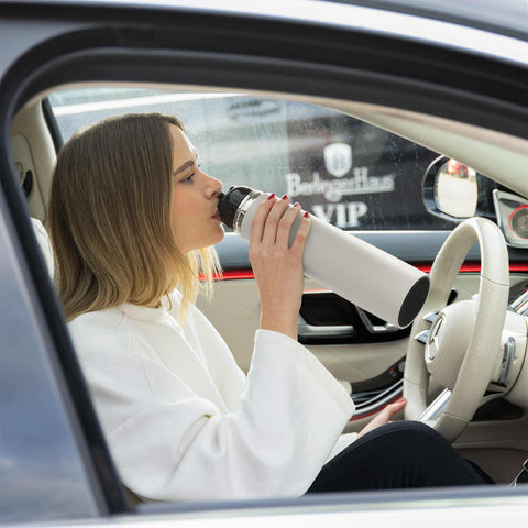  BH/8727, Termo de 1,0 l, Crema mate, Termo, Almacenamiento de alimentos, Frasco