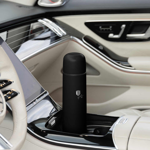  BH/8731, Termo de vacío 1,0L, Negro, Plateado, Termo de vacío, Termo