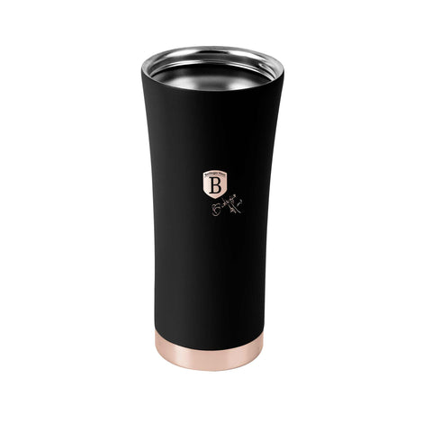  BH/8735, Taza de café 0,5L, Negro, Oro rosa, Taza de café, Taza de café de viaje, Botella, Frasco, Vajilla, Taza