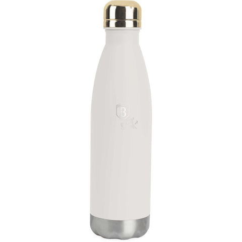  BH/8736, termo de vacío de 0,5 l, color crema mate, termo de vacío, termo, almacenamiento de alimentos, frasco