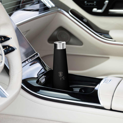  BH/8750, termo de vacío de 0,4 l, negro y plateado, termo de vacío, termo