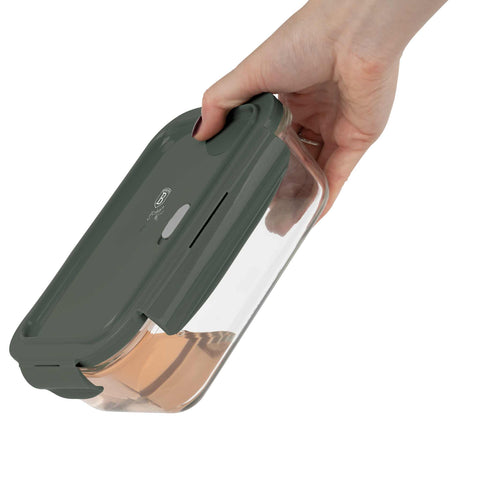 Juego De 3 Recipientes De Vidrio Para Alimentos, Imagen conceptual