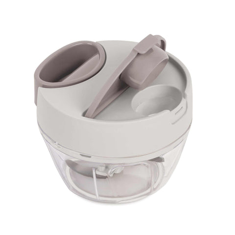  BH/8797, Picadora de tirador, Crema, Gris topo, Utensilios de cocina, Rebanadora y picadora