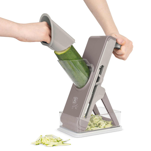 BH/8798, Cortadora de verduras, Crema, Gris topo, Utensilios de cocina, Cortadora y picadora