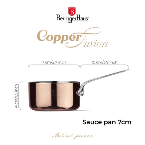  BH/8802, Cacerola de 7 cm, Cobre, Cacerola de 7 cm a., Cacerola, Batería de cocina, Cocina, Ollas y cazuelas, Cacerola