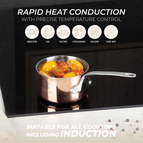  BH/8803, Cacerola 8,5cm, Cobre, Cacerola 8,5 cm a., Cacerola, Batería de cocina, Cocina, Ollas y cazuelas, Cacerola