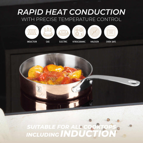  BH/8805, Sartén 12cm, Cobre, Sartén 12 cm, Sartén, Sartén, Utensilios de cocina, Cocina