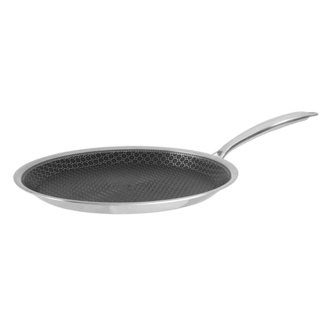  BH/8806, Sartén para panqueques de 30 cm, Acero inoxidable, Sartén para panqueques de 30 cm, Sartén para panqueques, Utensilios de cocina, Cocina, Sartenes, Sartén para crepes/panqueques