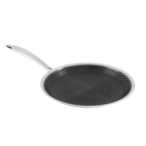  BH/8806, Sartén para panqueques de 30 cm, Acero inoxidable, Sartén para panqueques de 30 cm, Sartén para panqueques, Utensilios de cocina, Cocina, Sartenes, Sartén para crepes/panqueques