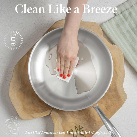  BH/8809, Sartén de 28 cm, Acero inoxidable, Cobre, Sartén de 28 cm, Sartén, Utensilios de cocina, Cocina, Sartenes