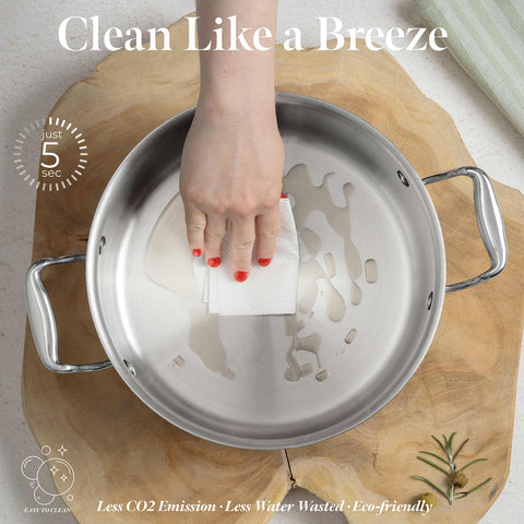  BH/8815, Cacerola con tapa 24cm, Acero inoxidable, Cobre, Cacerola 24 cm, Cacerola, Olla, Cacerola con tapa, Batería de cocina, Cocina, Ollas y cazuelas