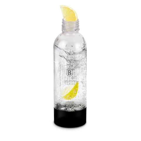 Botella de agua para máquina de refrescos, botella para máquina de refrescos, negro mate, NUEVA, BH/8818