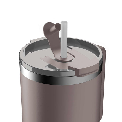  BH/8832, Taza térmica de 1 l, color topo mate, taza térmica, taza de café de viaje, botella, termo