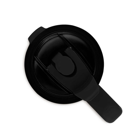 Product image of Thermo mug 1L. Part of the Matte Black Collection . Features: • Material: 18/10 stainless steel, cap: plastic, with matt powder coating • Capacity: 1 L • Accessories: • 30 cm straw • Color: black • Packing: ha.... (Studio view). Official Berlinger Haus product, boosted by Promintra sl.