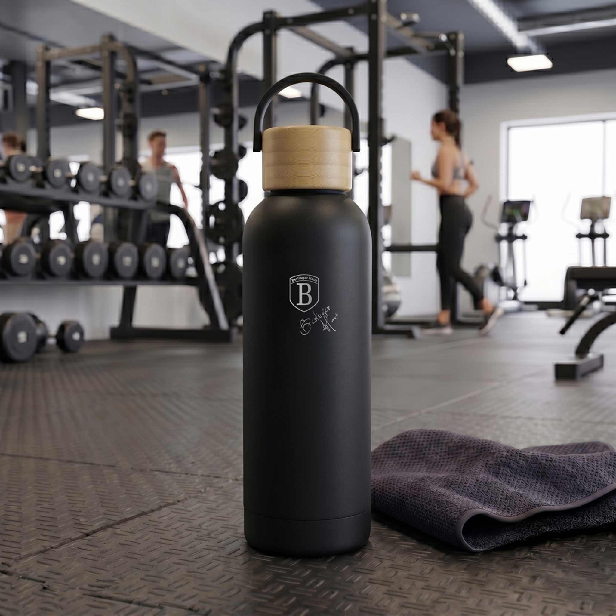 0.5L Thermal bottle with bamboo lid |Berlinger Haus| – Berlinger