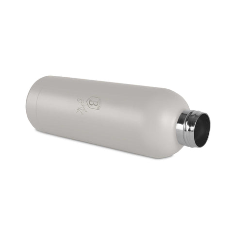  BH/8837, Termo con tapa de bambú 0,5L, Crema Mate, termo con tapa de bambú, termo, botella para beber