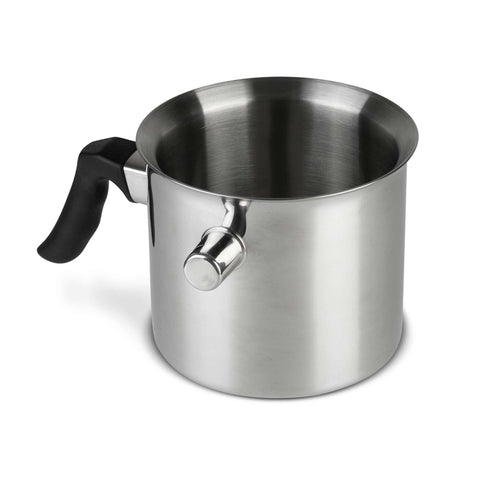  BH/8882, Lechera silbante de 2 l, acero inoxidable, olla para calentar leche, silbante, ollas y cazuelas