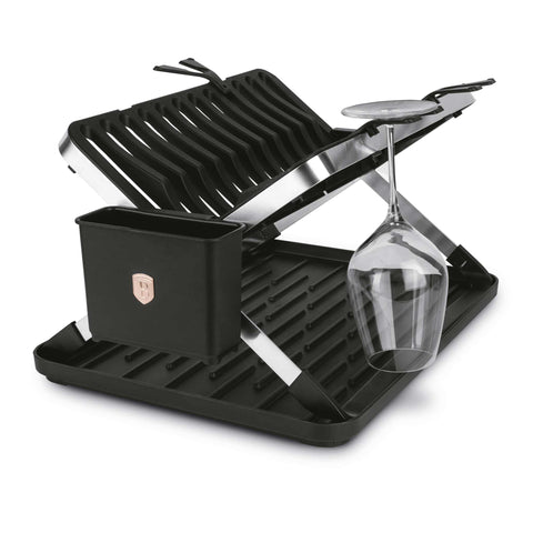  BH/8893, Escurreplatos, Negro, Oro Rosa, Utensilios de Cocina