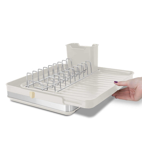  BH/8895, Escurridor de platos ajustable, Crema Mate, Escurridor de platos, ajustable, Utensilios de cocina