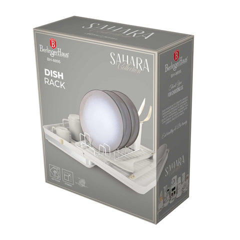  BH/8895, Escurridor de platos ajustable, Crema Mate, Escurridor de platos, ajustable, Utensilios de cocina