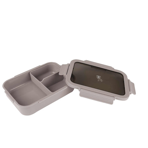  BH/8904, Lonchera, Gris topo mate, contenedor de alimentos, caja de alimentos, almacenamiento de alimentos