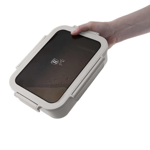  BH/8905, Lonchera, Crema Mate, Contenedor de alimentos, Caja de alimentos, Almacenamiento de alimentos