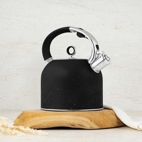  BH/8916, Hervidor con tapa de cristal 3,0L APTO PARA INDUCCIÓN, Negro Mate, Hervidor con tapa de cristal