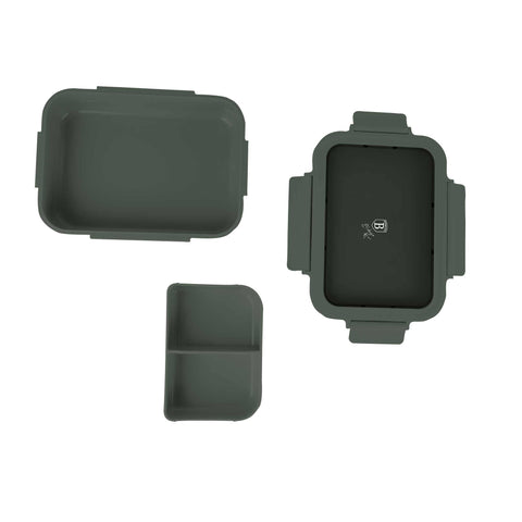 almacenamiento, almacenamiento de alimentos, BH/8922, caja de alimentos, Colección Verde Mate, contenedor de alimentos, Food Storage, Lonchera, Lunch Box, Matte Green Collection, Storage, verde