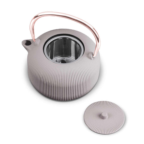  BH/8939, Tetera de hierro fundido 1L, Taupe mate, Tetera, Hierro fundido, Tetera de hierro fundido, Electrodomésticos, Plancha